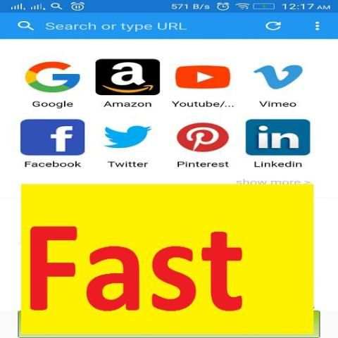 Fast Browser скриншот 6