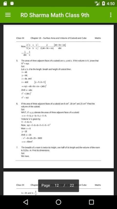 Rd Sharma Class 9 Maths Solutions screenshot 6
