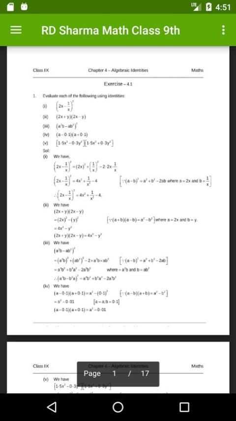 Rd Sharma Class 9 Maths Solutions screenshot 4