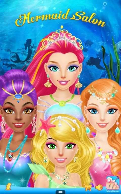 Mermaid Salon 3 تصوير الشاشة