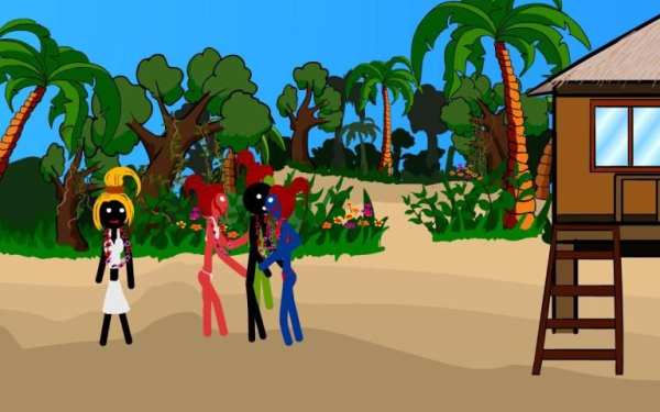 Stickman Death in Paradise screenshot 3