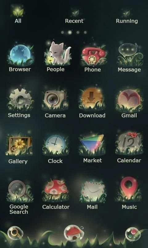 The fox GO Launcher Theme screenshot 3