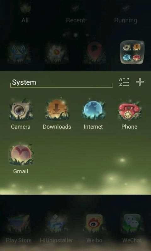 The fox GO Launcher Theme screenshot 2