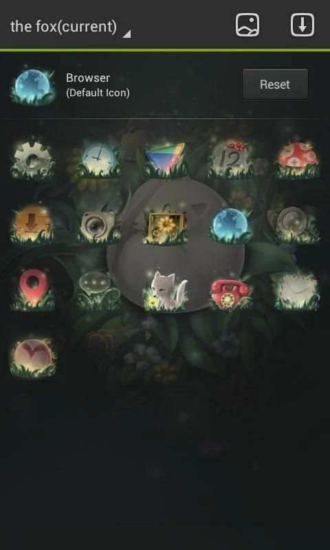 The fox GO Launcher Theme screenshot 1