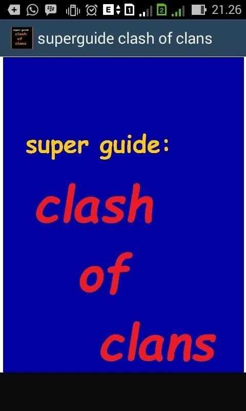 Guide : Clash of Clans screenshot 2