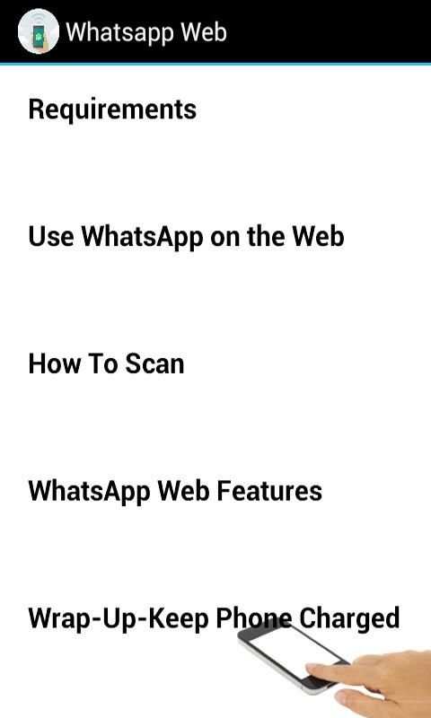 Whatsapp Web screenshot 1