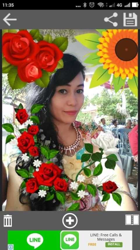 Flowers Photo Sticker screenshot 7