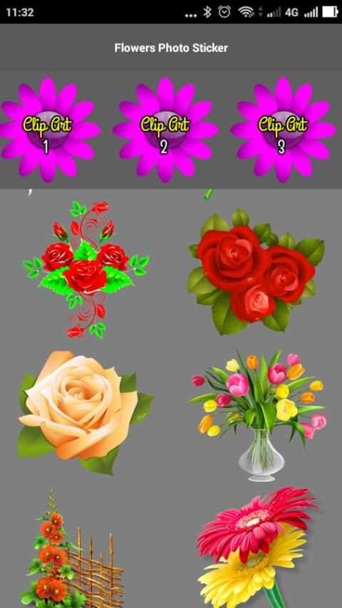 Flowers Photo Sticker screenshot 2