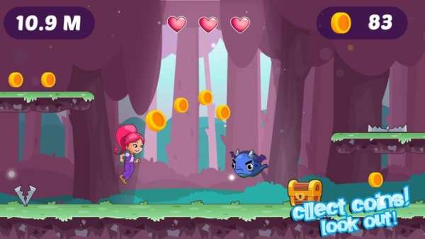 Run Shimmer Run shine Dash скриншот 2