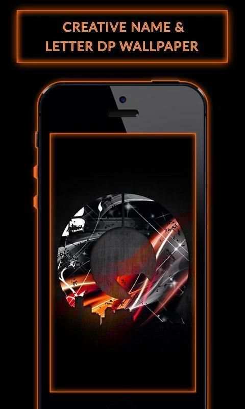 Creative Name & Letter DP Wallpaper 4 تصوير الشاشة