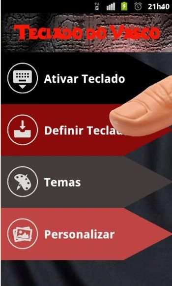 Teclado do Vasco screenshot 4