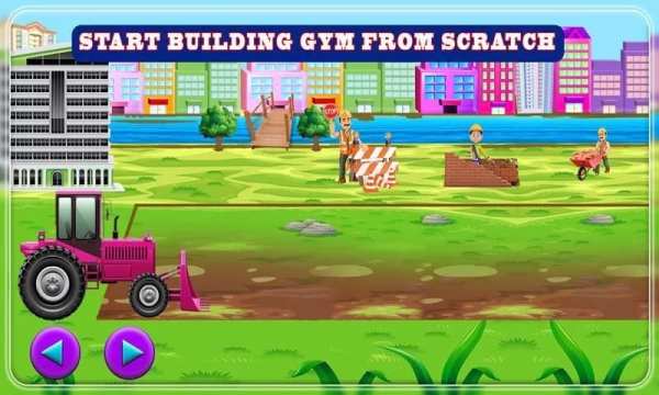 Membangun gym: permainan simulator konstruksi screenshot 1