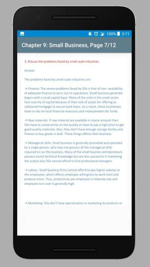 Class 11-12 Business Studies Notes Solutions скриншот 3