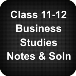 Class 11-12 Business Studies Notes Solutions иконка