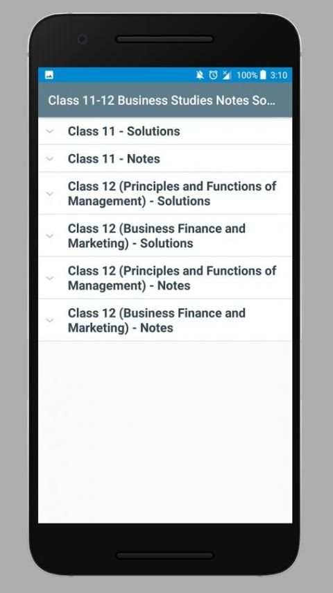 Class 11-12 Business Studies Notes Solutions скриншот 5