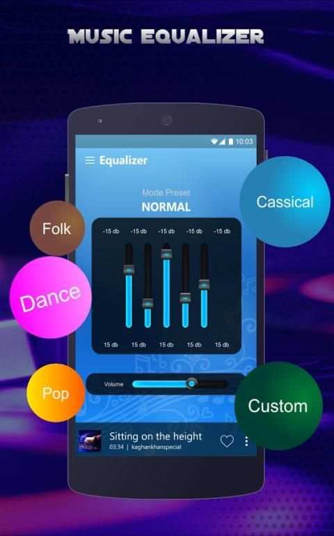 Music Player Free : MP3 Player скриншот 1