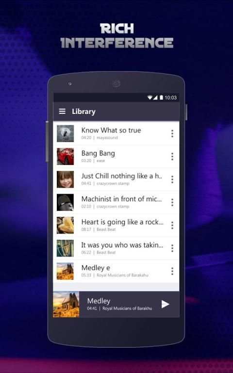 Music Player Free : MP3 Player скриншот 5