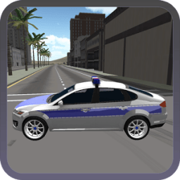 Police Car Drifting 3D иконка