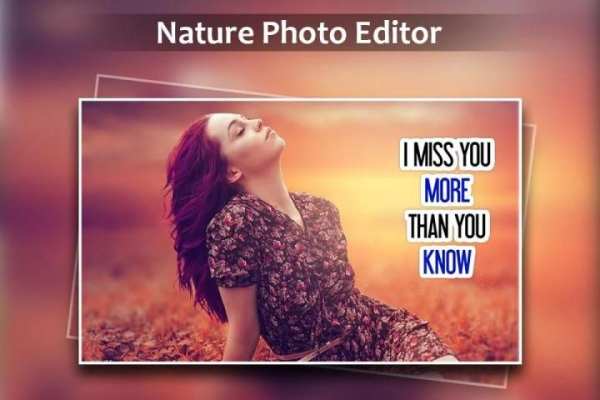 Nature Photo Editor : Frame, Sticker, Text 2 تصوير الشاشة