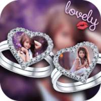 Lovely Ring Photo Frame