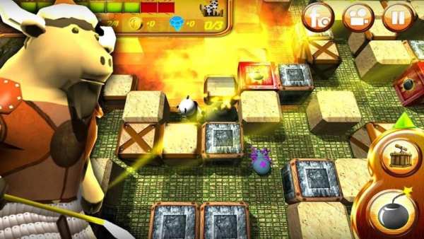 Hero Panda Bomber: 3D Fun स्क्रीनशॉट 5