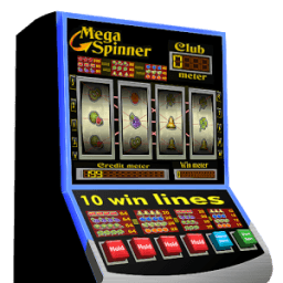 slot machine mega spinner أيقونة
