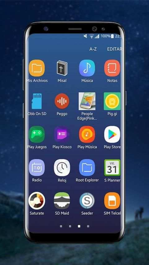 Galaxy S8 Launcher/Theme screenshot 3