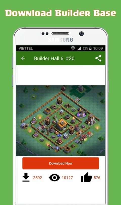 Maps of CoC - Builder Base Layouts 2017 screenshot 3