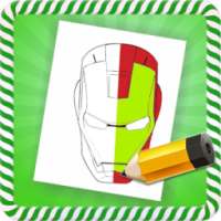 How To Draw :Avengers Characters on 9Apps