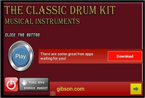 Classic Drum Kit скриншот 1