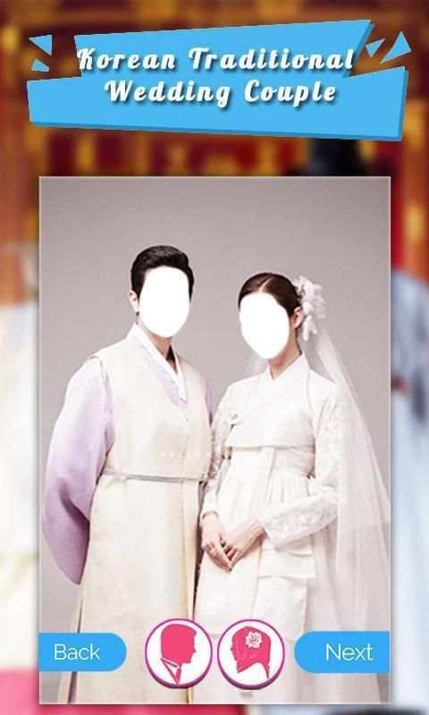 Korean Traditional Wedding Couple 1 تصوير الشاشة