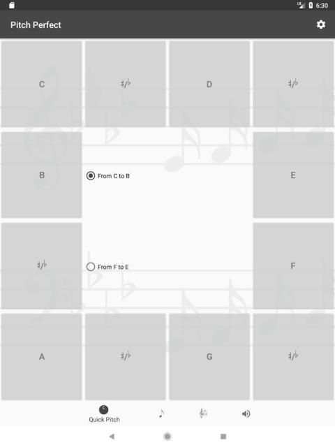 Pitch Perfect (Digital Pitch Pipe) скриншот 6