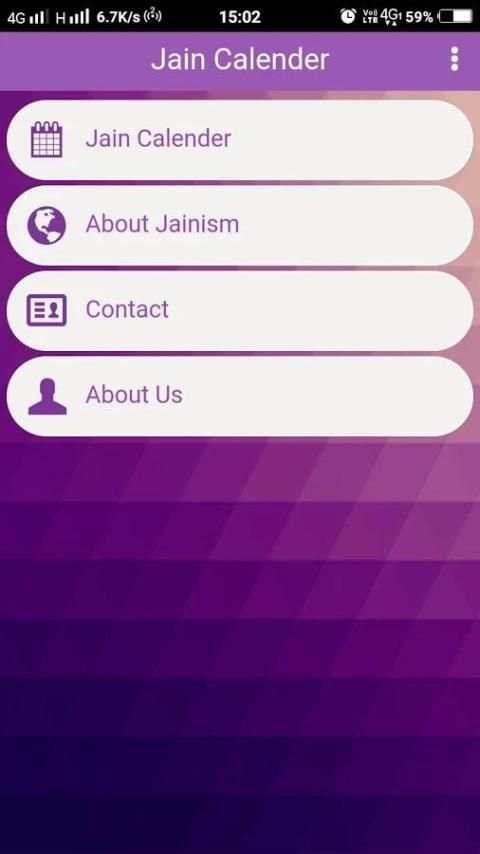 Jain Calender screenshot 2
