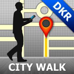 Dakar Map and Walks