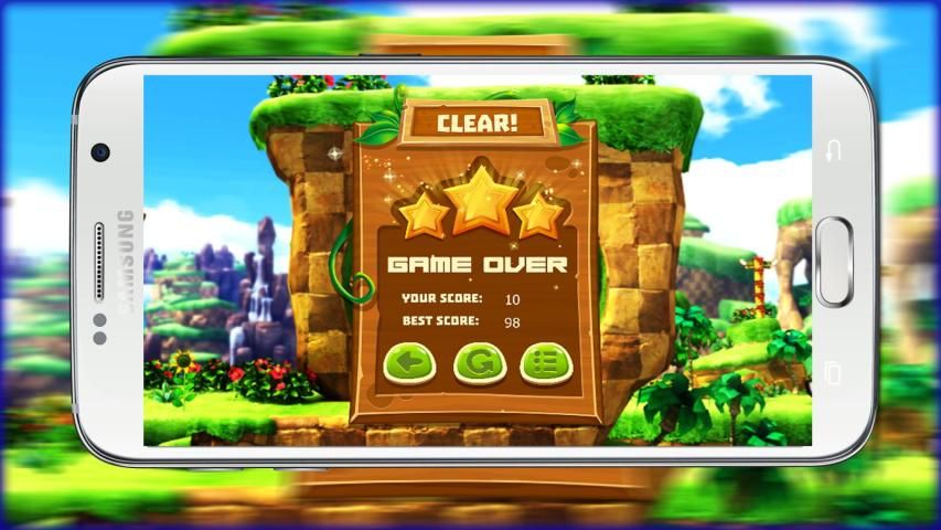 ikon Sonic run Adventure