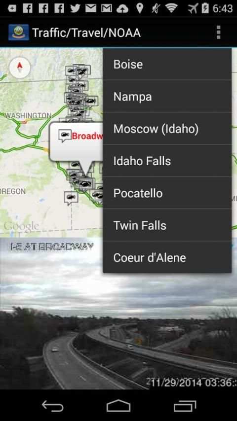 Idaho Traffic Cameras скриншот 1