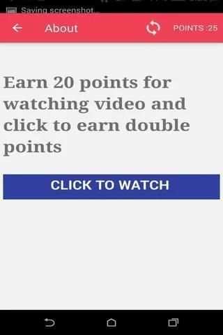 Watch and Earn स्क्रीनशॉट 1