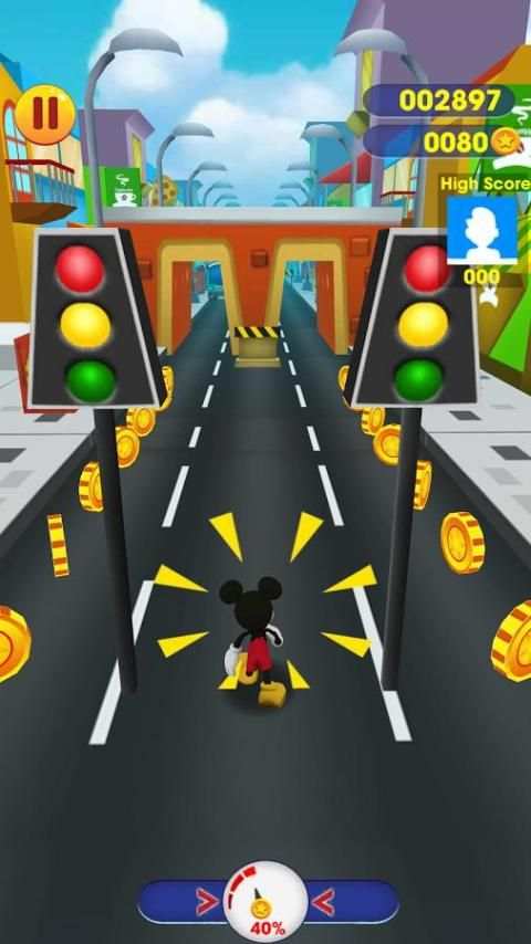Mickey Dash Run скриншот 1