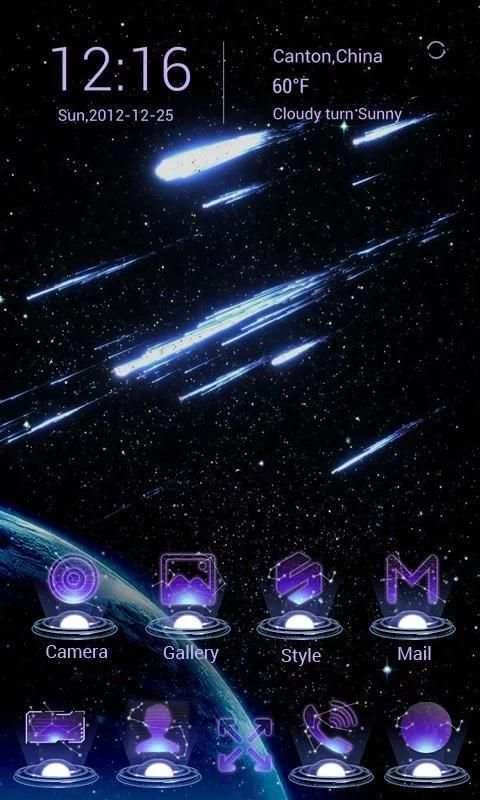 Galaxy V Launcher Theme 2 تصوير الشاشة