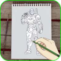 how to draw Avengers