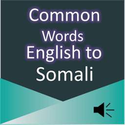 Common Words English to Somali