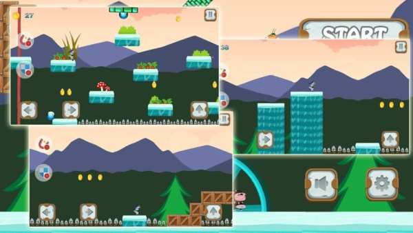 oggy adventure game 1 تصوير الشاشة