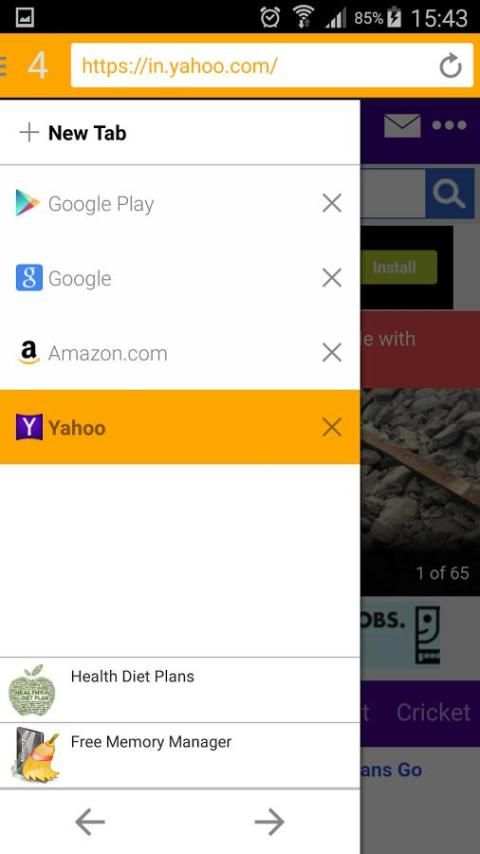My Browser 3 تصوير الشاشة