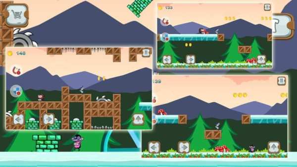 oggy adventure game 3 تصوير الشاشة