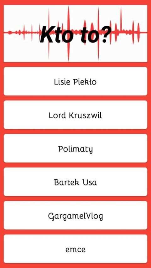 YouTube Voice Quiz pl screenshot 2