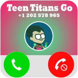 Call Teeny From Titans Go - Fake Call иконка