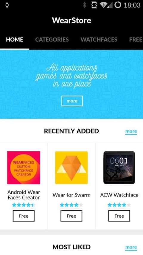 Wear Store for Android Wear скриншот 3