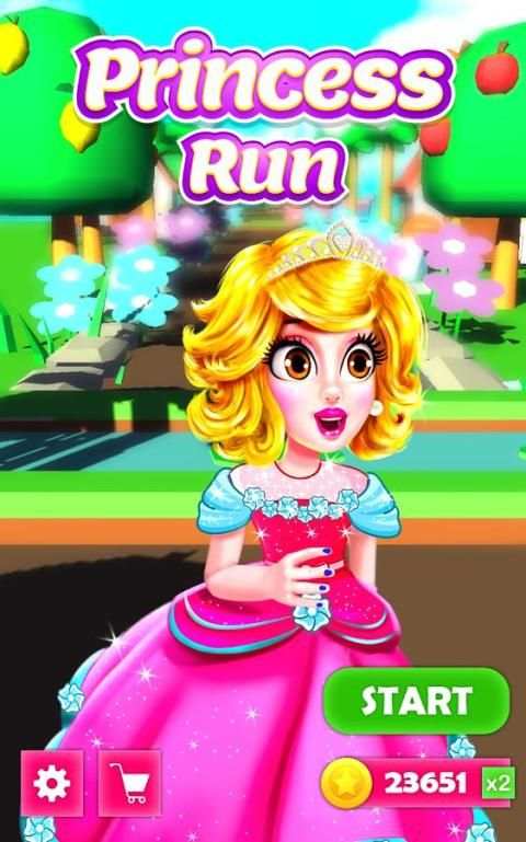 Candy Run - Princess Coins Rush screenshot 1