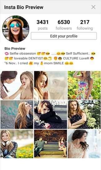 Bio Status For Instagram screenshot 4