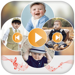 ikon Cute Baby Slideshow Video Maker
